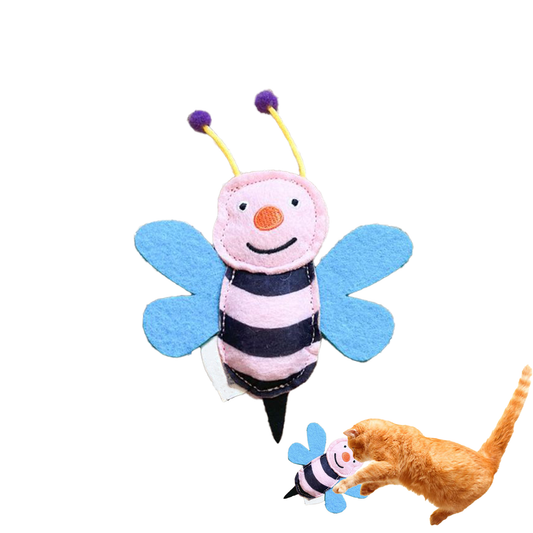 Willbin Strange Insect Series Catnip Toys for Cats, Felt Catnip Toy, Lovely Cat Nip Toys for Indoor Cats, Improves the Happiness of Cats and Kittens of all Breeds